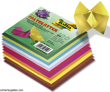 Origami 75x75mm 500pk Asst cols