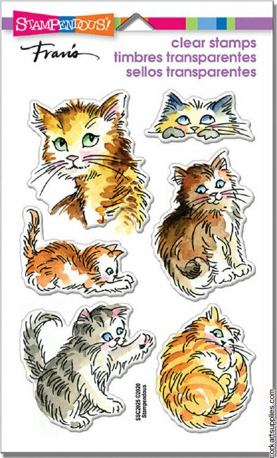 Stampendous Kitty Mischief Perfectly Clear Stamps