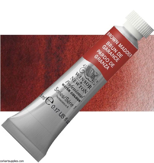 Artists Watercolour 5ml Brown Madder