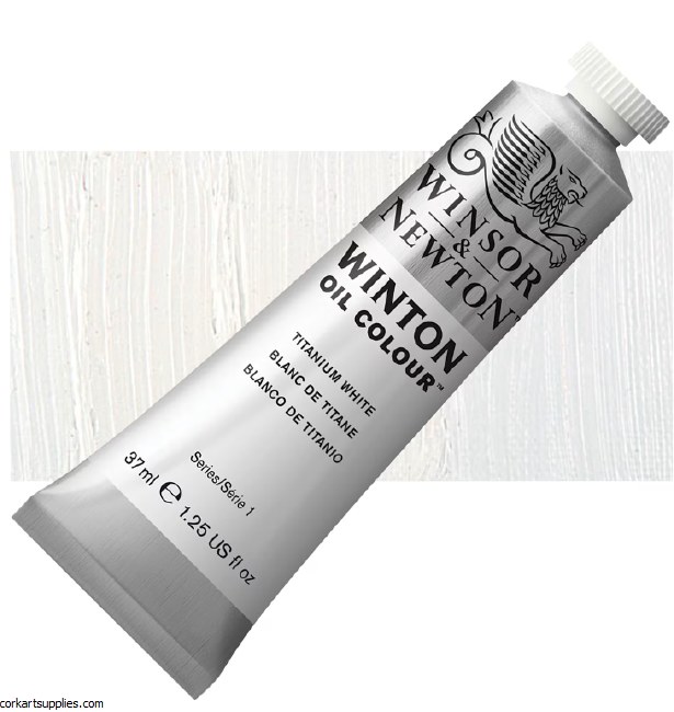 Winton Oil Colour 37ml Titanium White