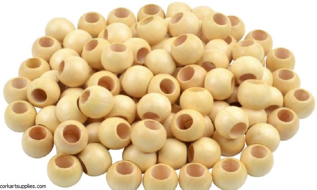 Wooden Beads 200pk 15mm Wooden Beads 200pk 15mm