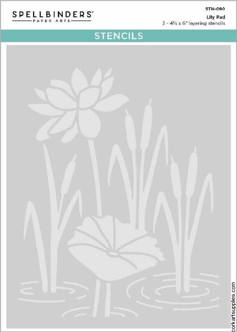 Spellbinders Lily Pad Stencil