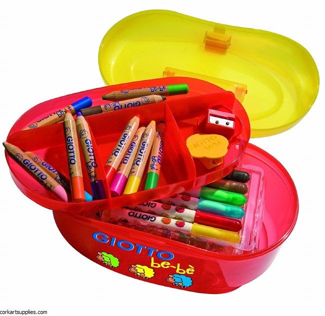 Giotto Quality BEBE Color Box 3+ Set 27pcs Giotto Quality BEBE Color Box 3+ Set 27pcs