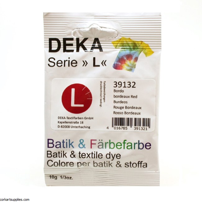 Batik Dye 10gm 39132 Bordeaux Red