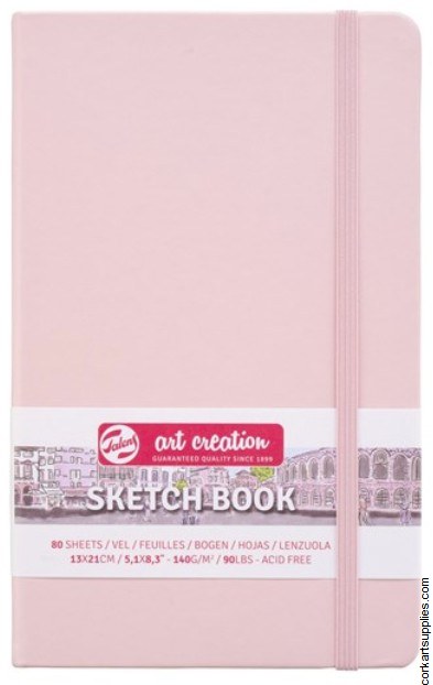 Royal Talens : Art Creation : Hardback Sketchbook : 13x21cm : Black -  Sketchbooks - Paper & Card - Surface