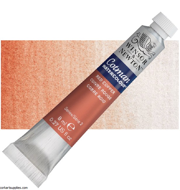 Cotman 8ml S2 Red Copper Met