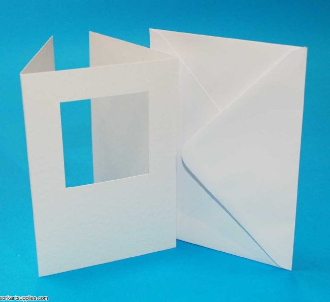 Card & Envelope 10pk A6 Aperture White