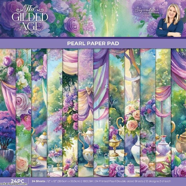 Crafter's Companion The Gilded Age 12x12 Inch Paper Pad