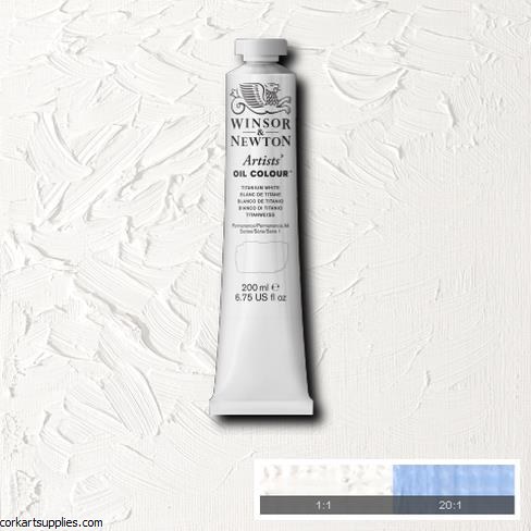 W&N Artists Oil 200ml Titanium White W&N Artists Oil 200ml Titanium White