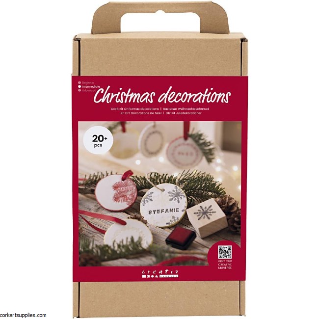 Craft Kit Xmas Decorations 20p