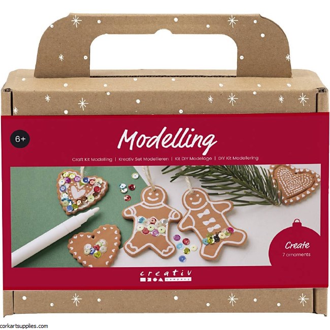Craft Kit Xmas Modelling 6+