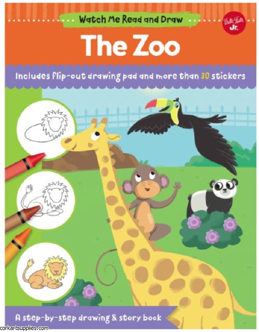 Book Read & Draw Zoo WF