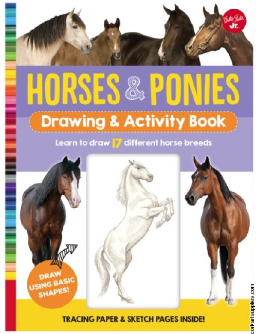 Book Draw Horses & Ponies WF