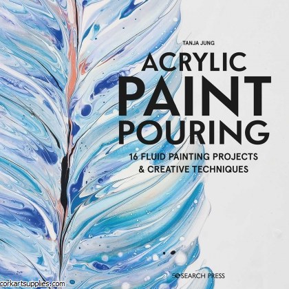 Book Paint Pouring 16 Projects