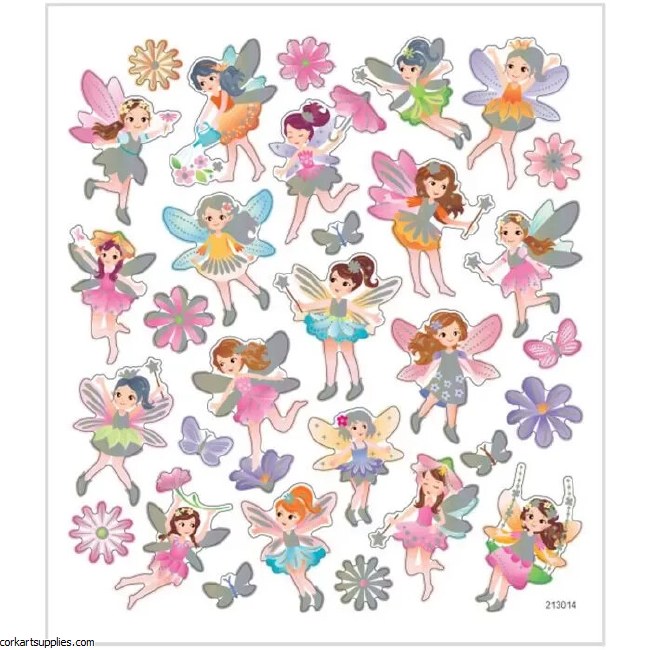 Sticker Sheet Fairies