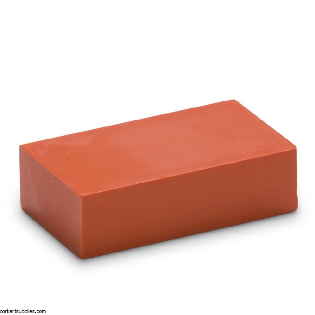 Encaustic Wax Block 02 Orange