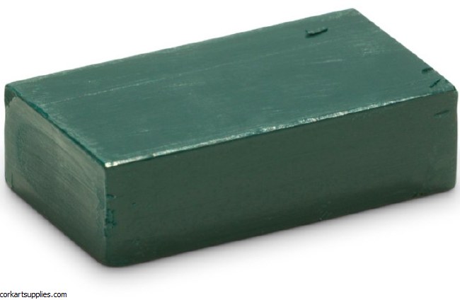 Encaustic Wax Block 08 Blue Green