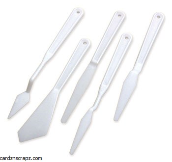 Palette Knives Plastic Ast 5pk Palette Knives Plastic Ast 5pk