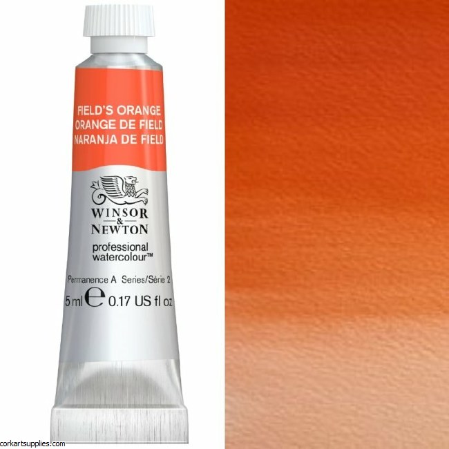 Artists Watercolour 5ml Field's Orange S.2