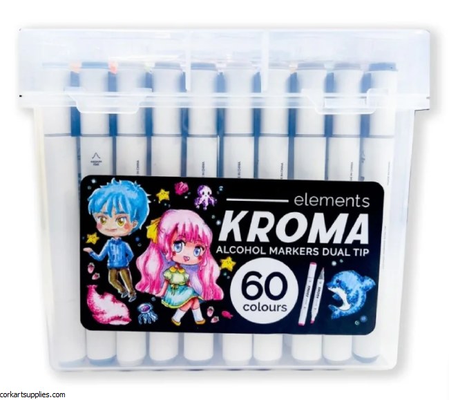 Kroma Alcohol Markers 60pk