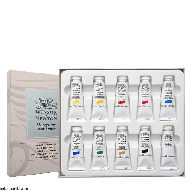 Gouache W&N Introduction 10pk
