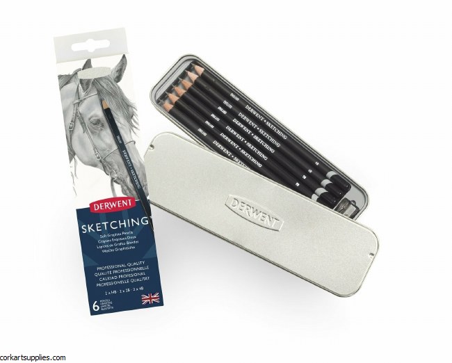 Derwent 6pk Sketching