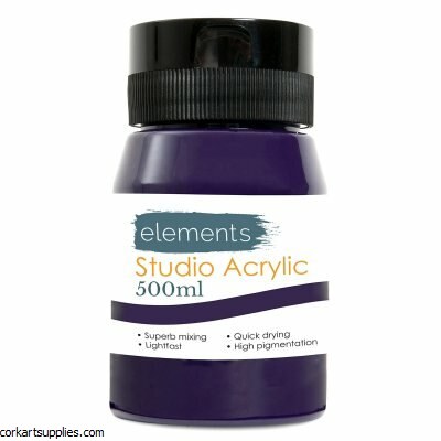 Elements Acrylic 500ml Violet