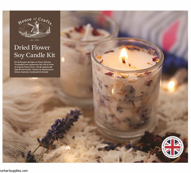 Craft Kit Flower Soy Candle