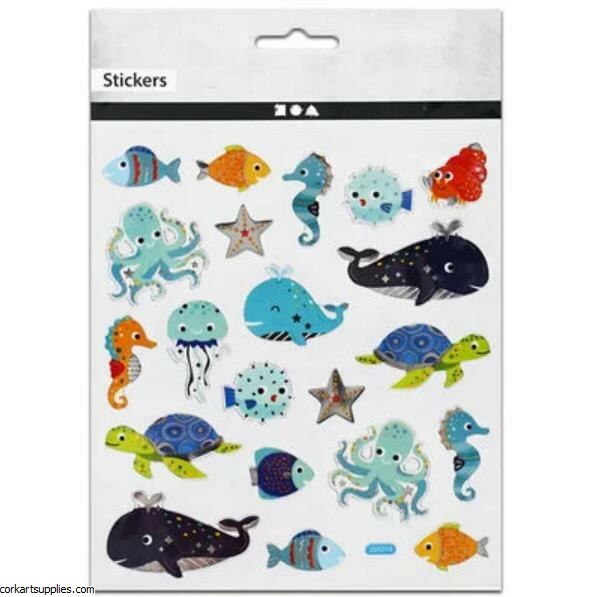 Sticker Sheet Sea Animals