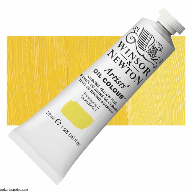 Winsor & Newton Artists Oil 37ml Chrome Yellow (Hue) S.1