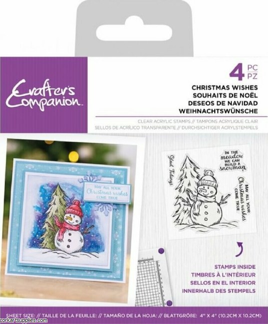 Christmas Wishes Clear Stamps