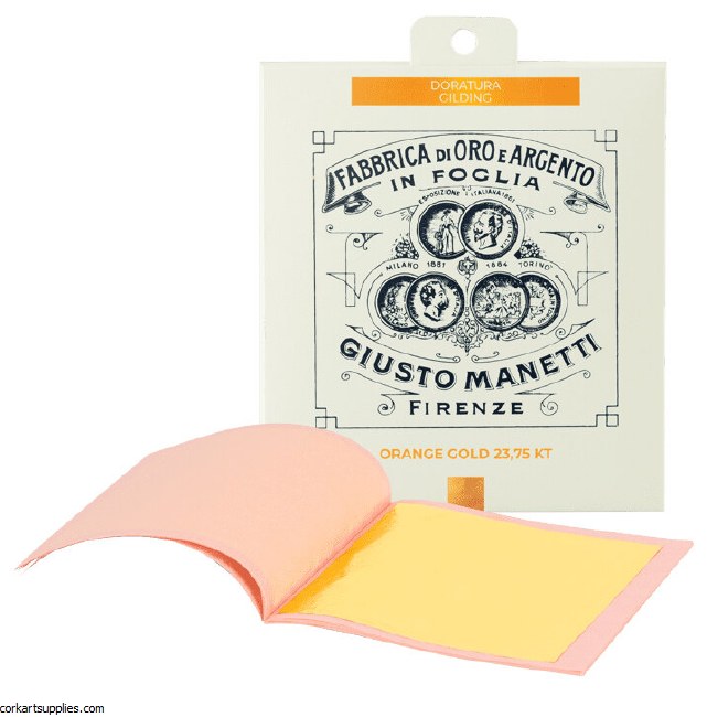 Genuine Loose Gold Leaf 23 3/4 Carat - 25 Sheets Genuine Loose Gold Leaf 23 3/4 Carat - 25 Sheets