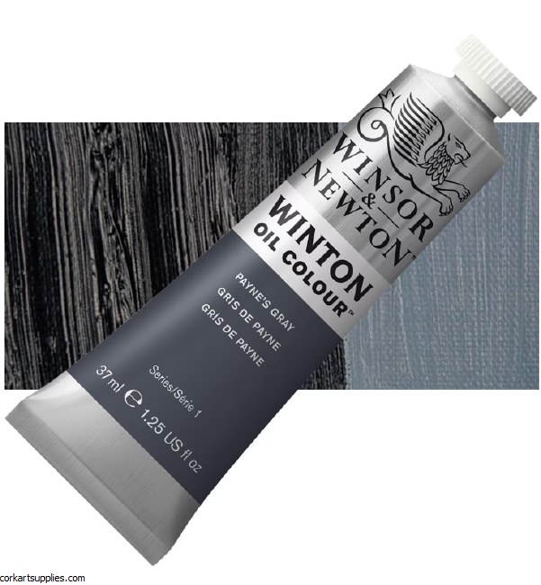 Winton Oil Colour 37ml Payne's Grey