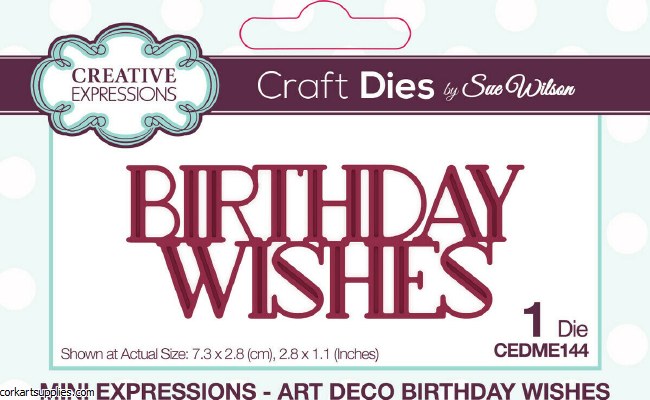 Die CE Birthday Wishes