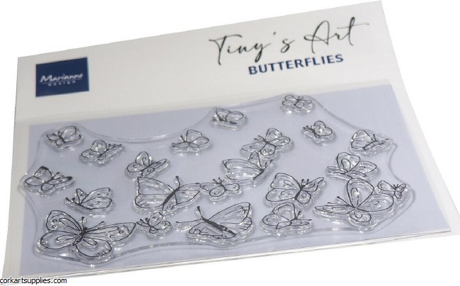 Clear Stamp MD Butterflies