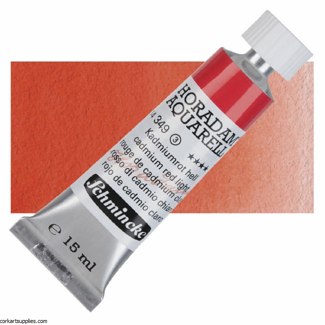 Horadam Aquarell 15ml Cadmium red light