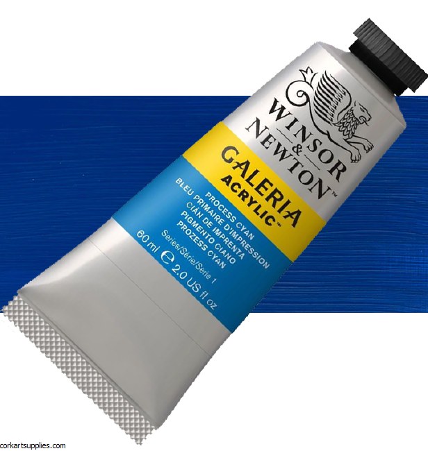 Galeria 60ml Process Cyan