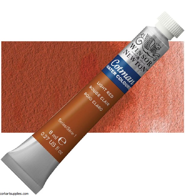 Cotman Watercolour 8ml Light Red