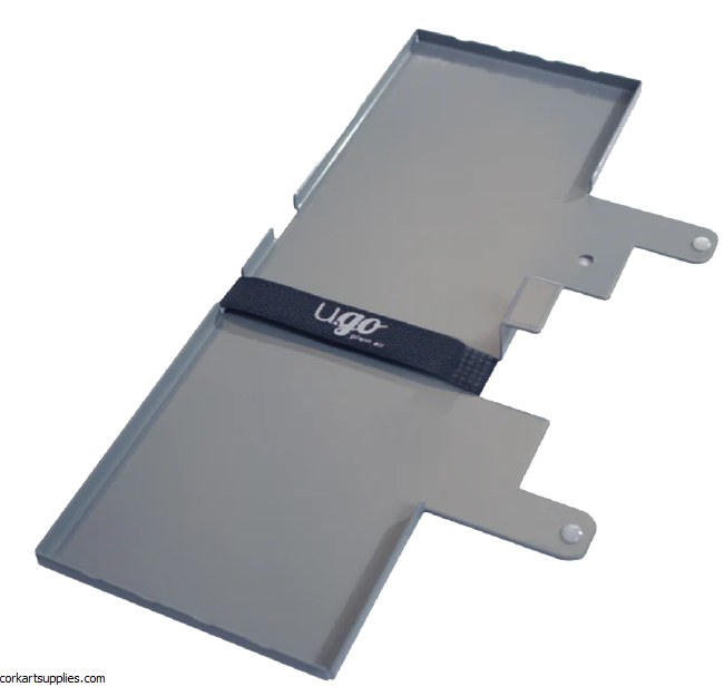 U.go Plein Air Pochade Metal Side Tray 4x11