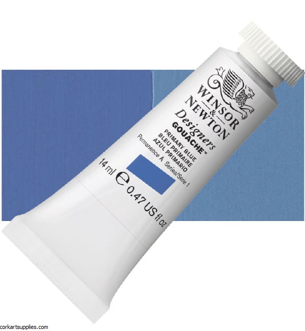 Designer Gouache 14ml Primary Blue
