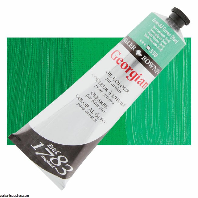 Georgian Oil Colour 225ml Emerald Green (Hue)