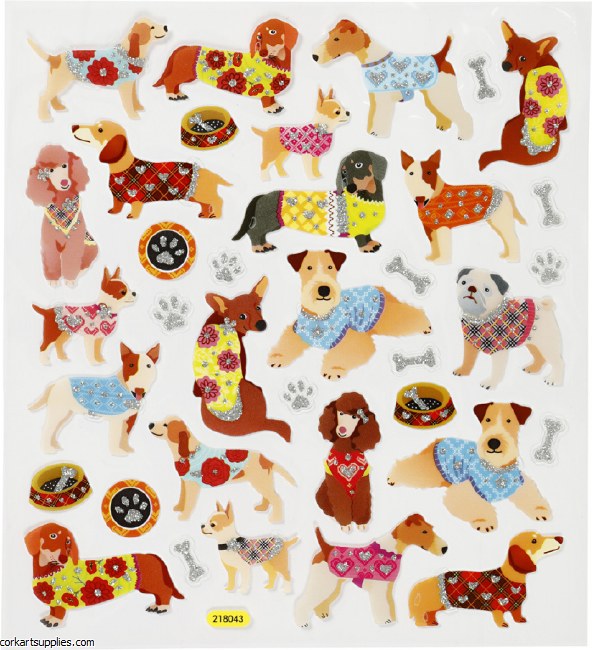 Sticker Sheet Dogs