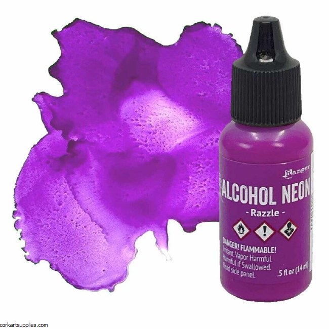 Alcohol Ink 14ml Neon Razzle