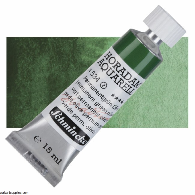 Horadam Aquarell 15ml Permanent Green Olive