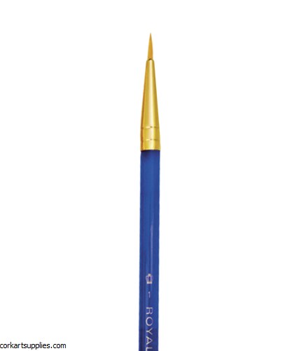 Gold Taklon Brush Round No.01