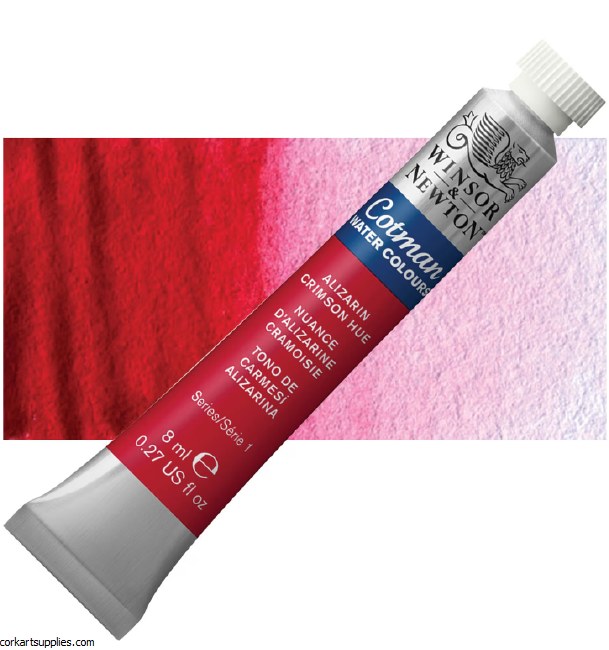 Cotman Watercolour 8ml Alizarin Crimson (Hue)
