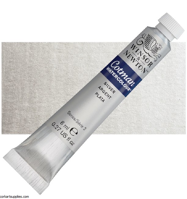 Cotman 8ml S2 Silver Metallic