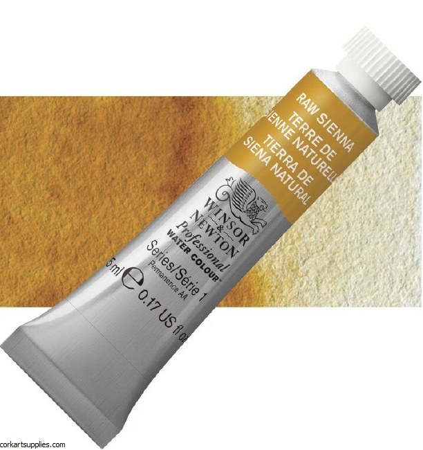 Artists Watercolour 5ml Raw Sienna