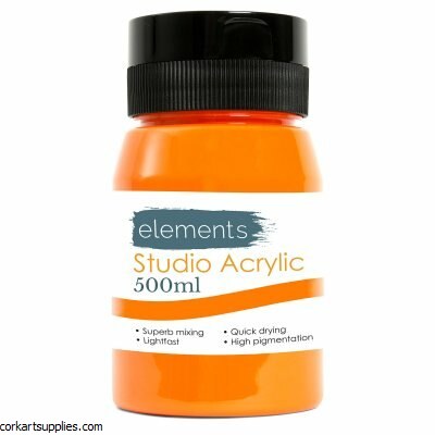 Elements Acrylic 500ml Cad Orange