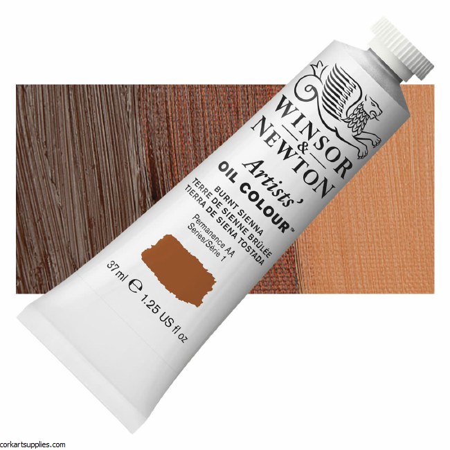 Winsor & Newton Artists Oil 37ml Burnt Sienna S.1